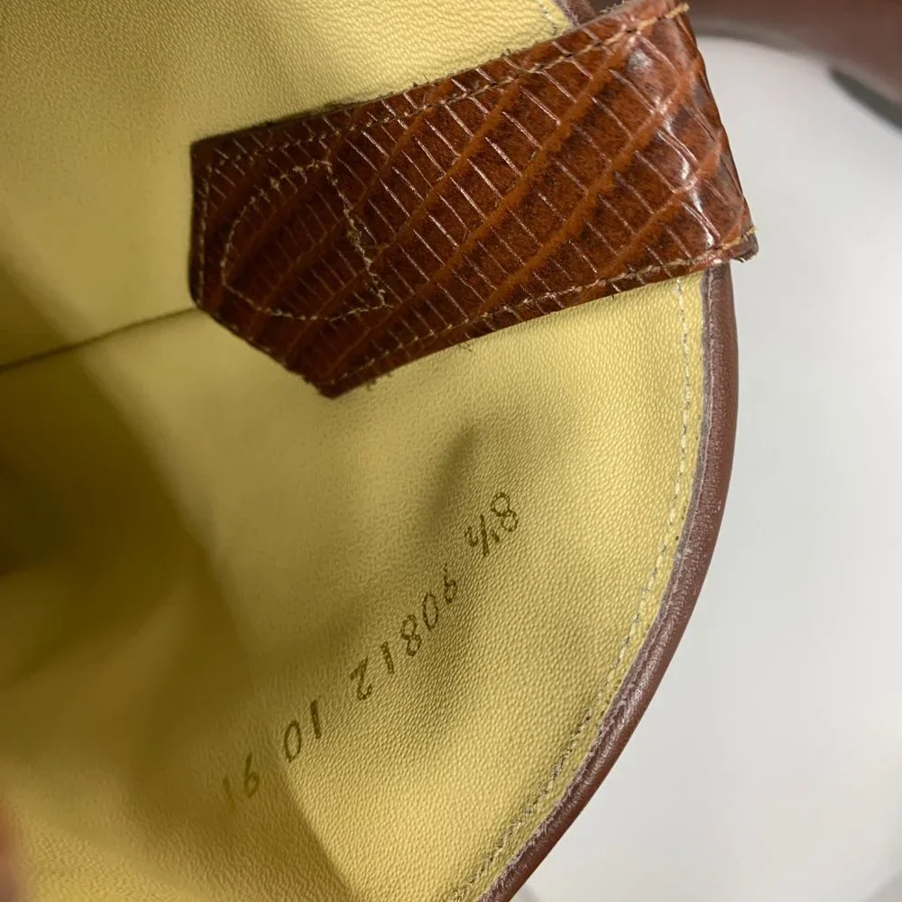 Vintage Seychelles Western Brown Leather Cowboy Boots - Size 8.5 - Picture 7 of 8